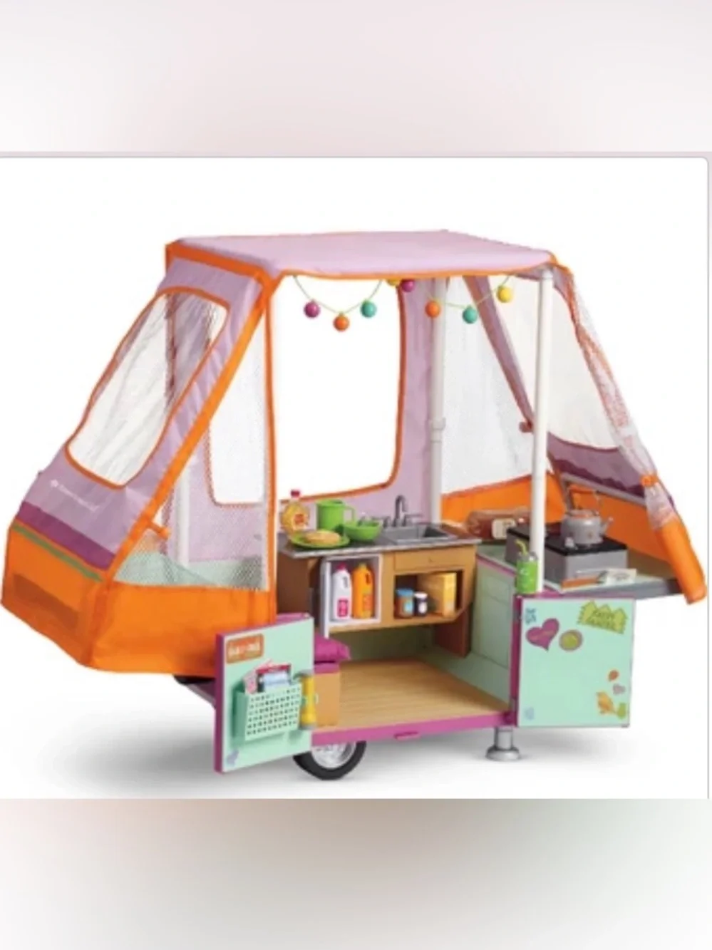 American Girl pop-up Camper - Picture 1 of 2